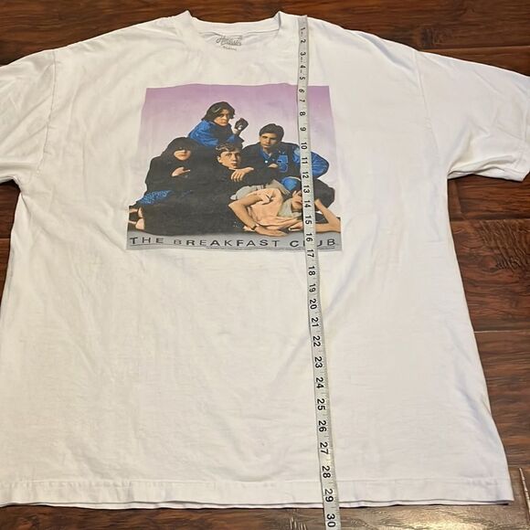 The Breakfast Club White Graphic Shirt - Picture 6 of 9
